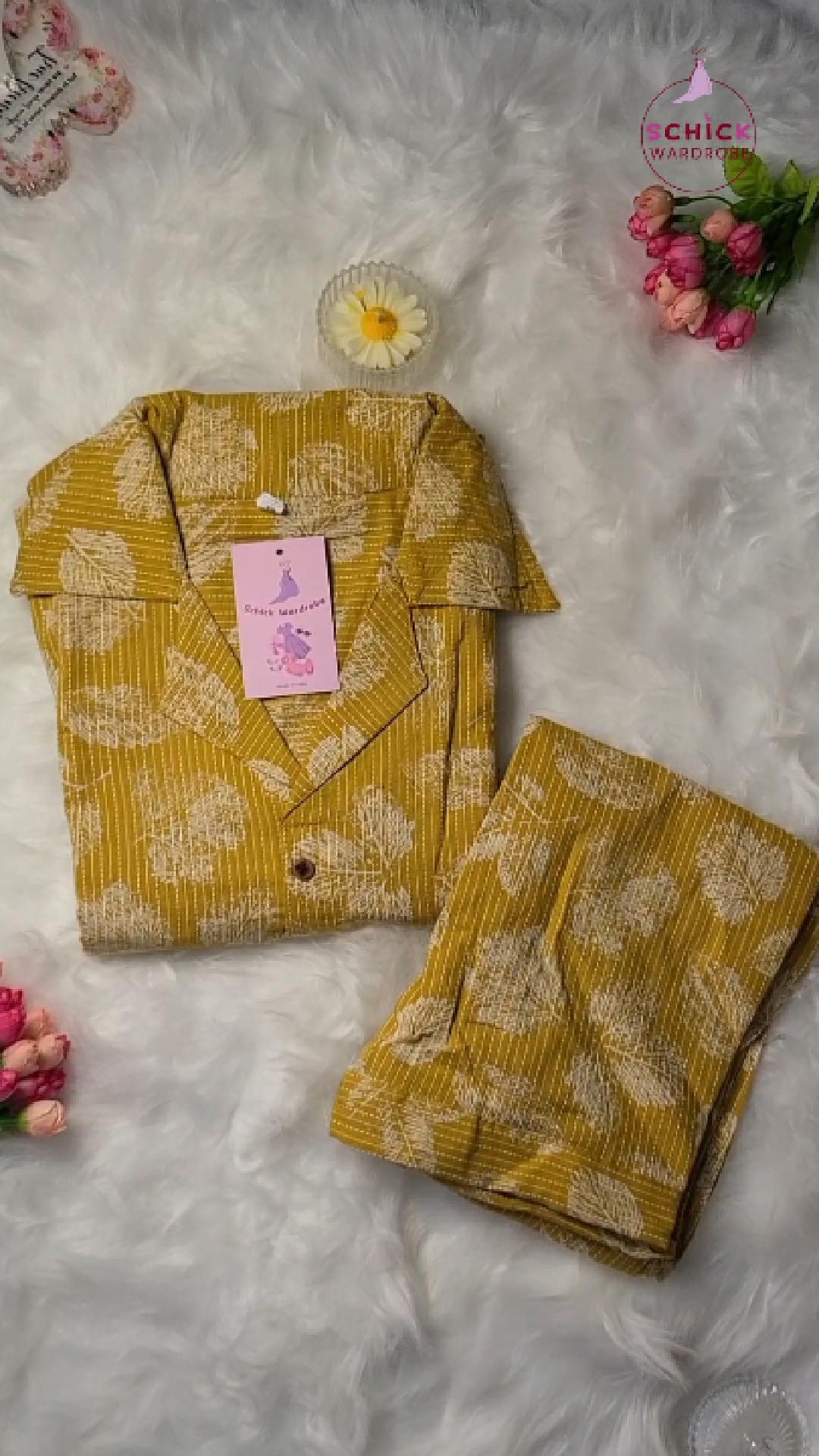 Mustard Muse Co-Ord Set