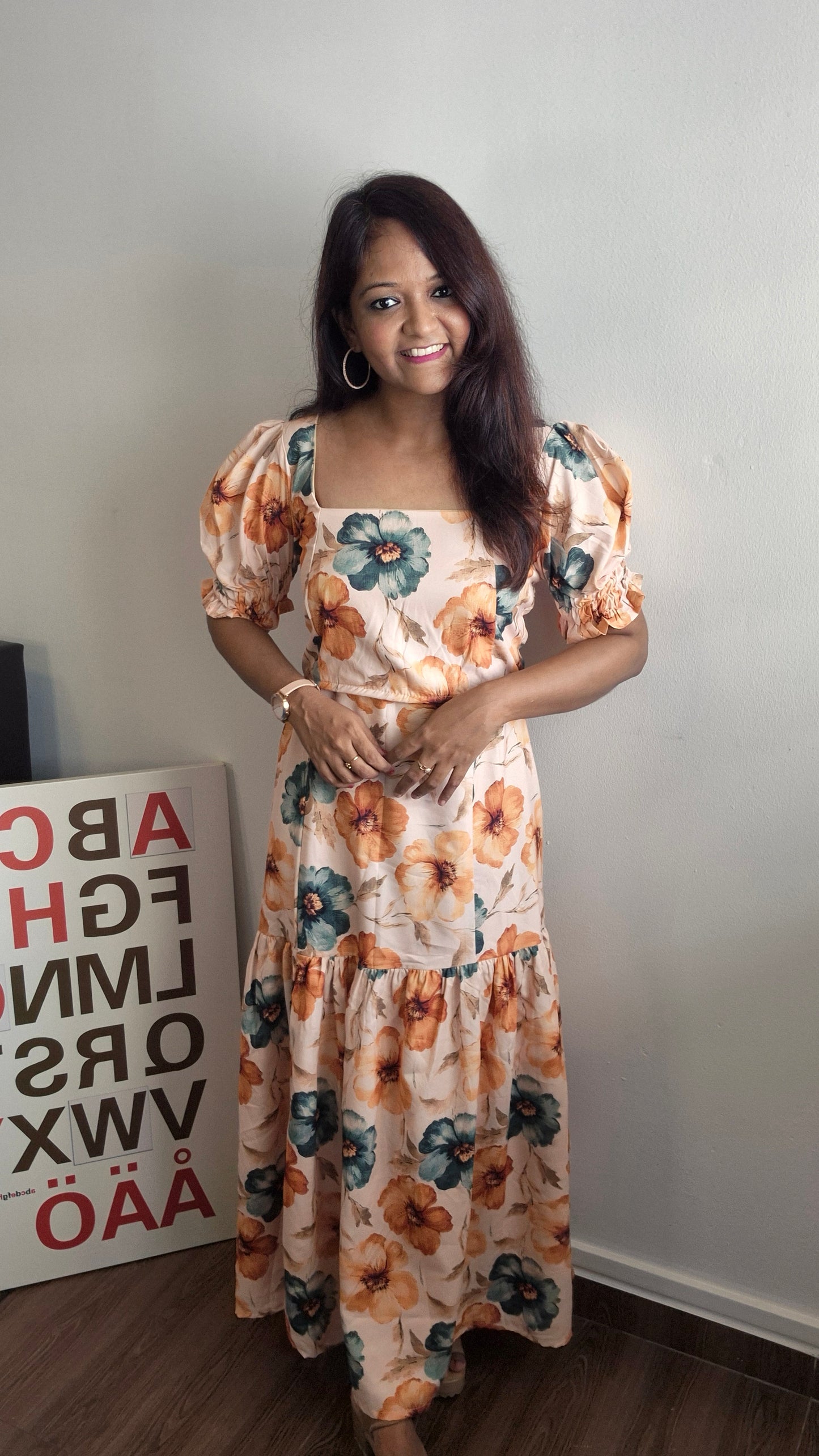 Floral Smocked Co-ord Set
