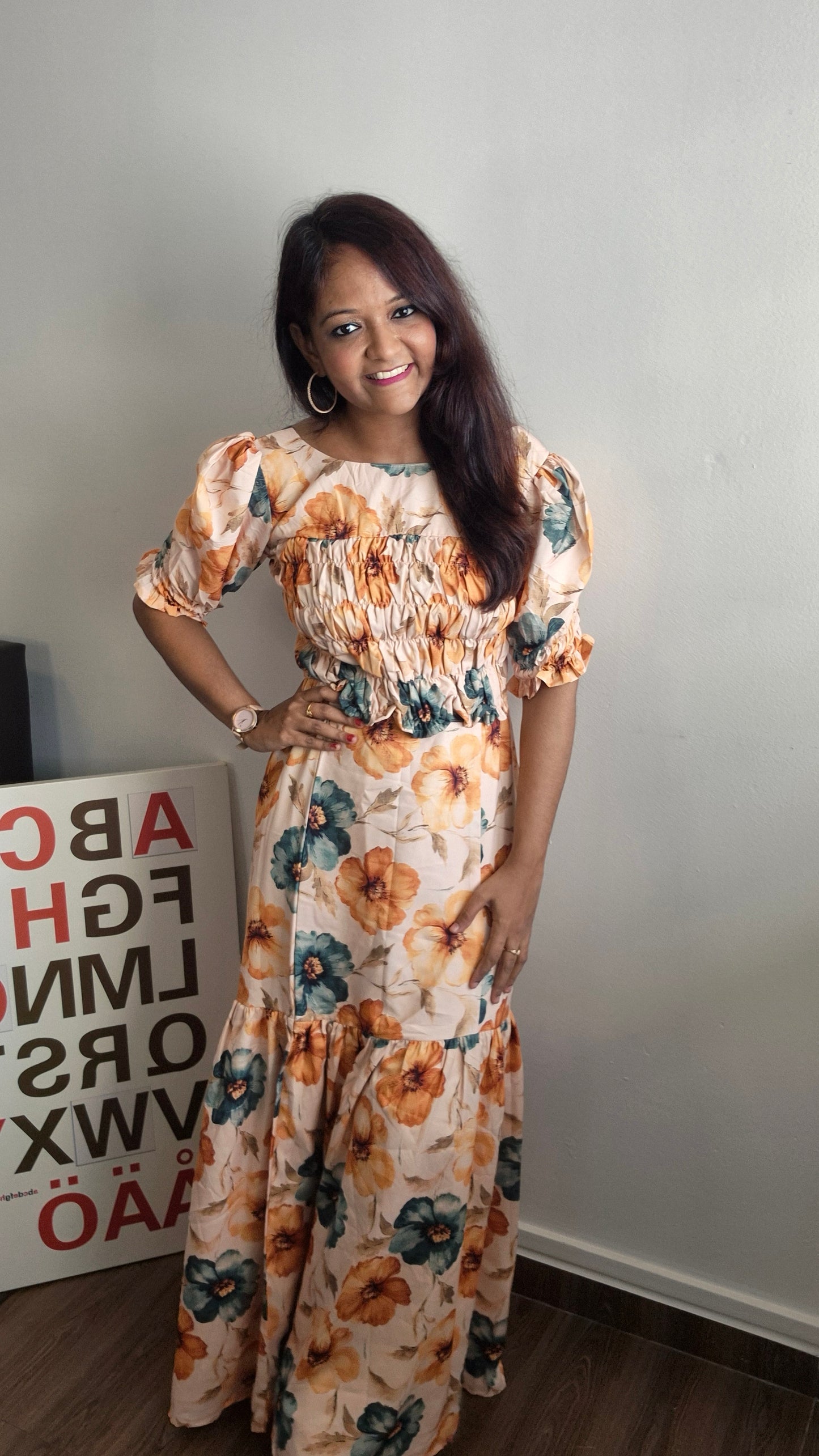 Floral Smocked Co-ord Set