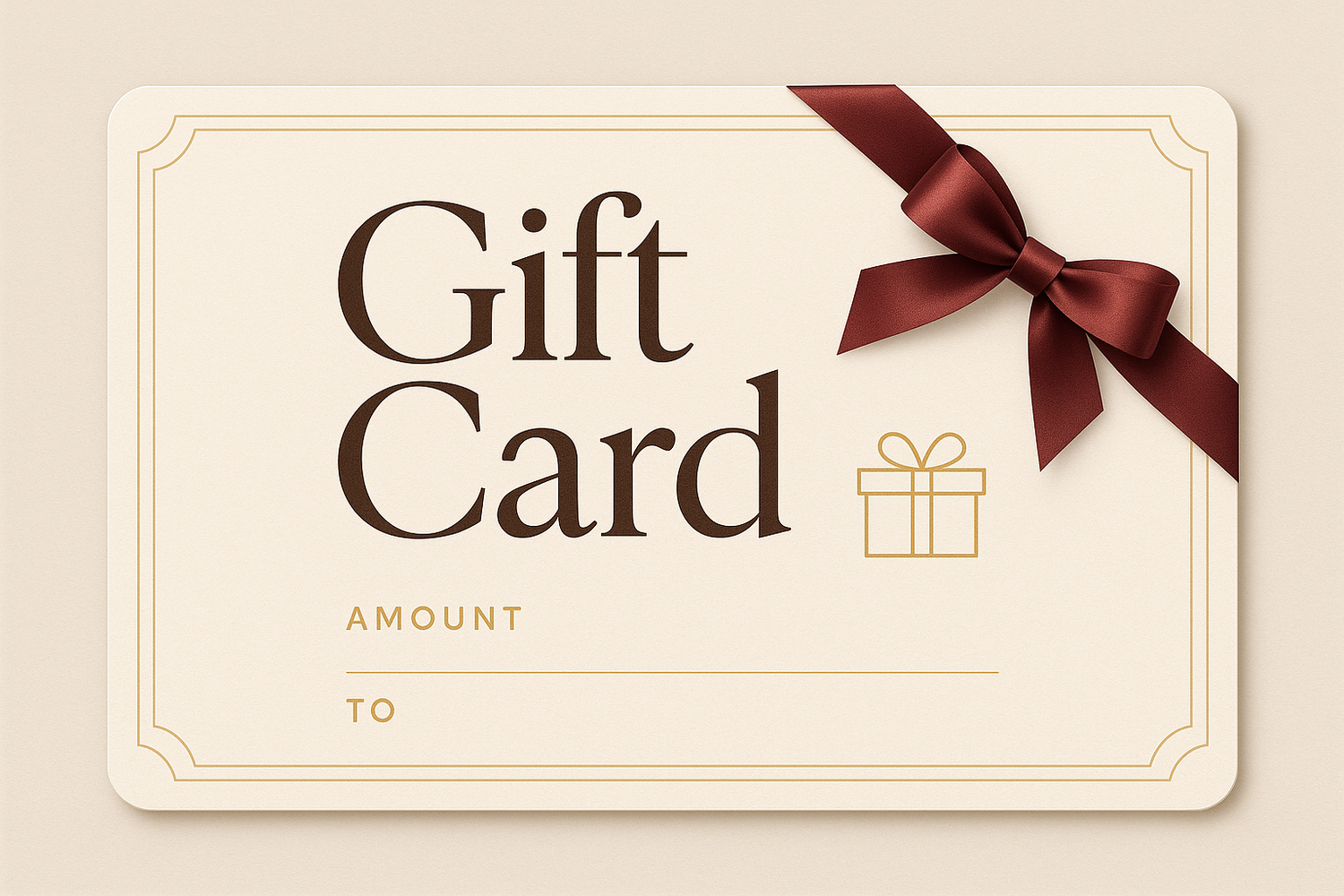 I want an image which depicts a gift card option