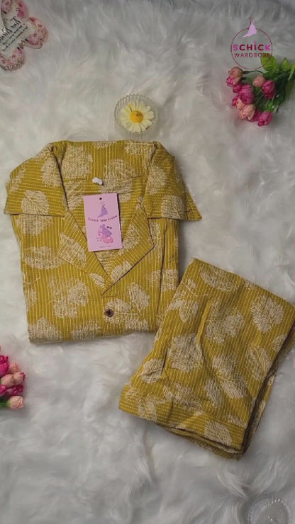 Mustard Muse Co-Ord Set